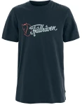 Fjallraven Archive Logo T-shirt, kolor: 555 - Dark Navy