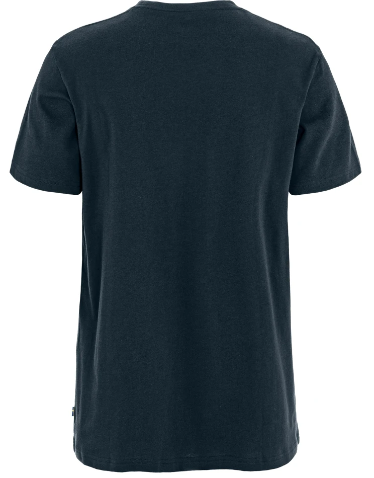 Fjallraven Archive Logo T-shirt, kolor: 555 - Dark Navy