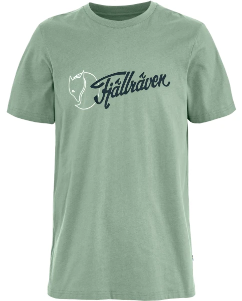 Fjallraven Archive Logo T-shirt, kolor: 674 - Misty Green