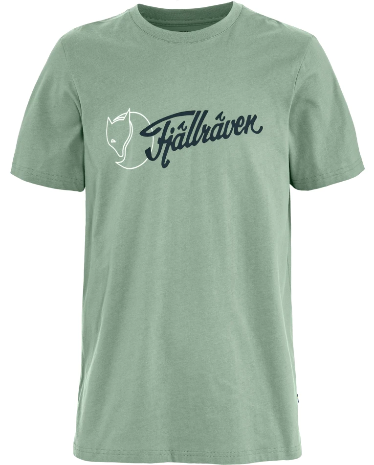 Fjallraven Archive Logo T-shirt, kolor: 674 - Misty Green