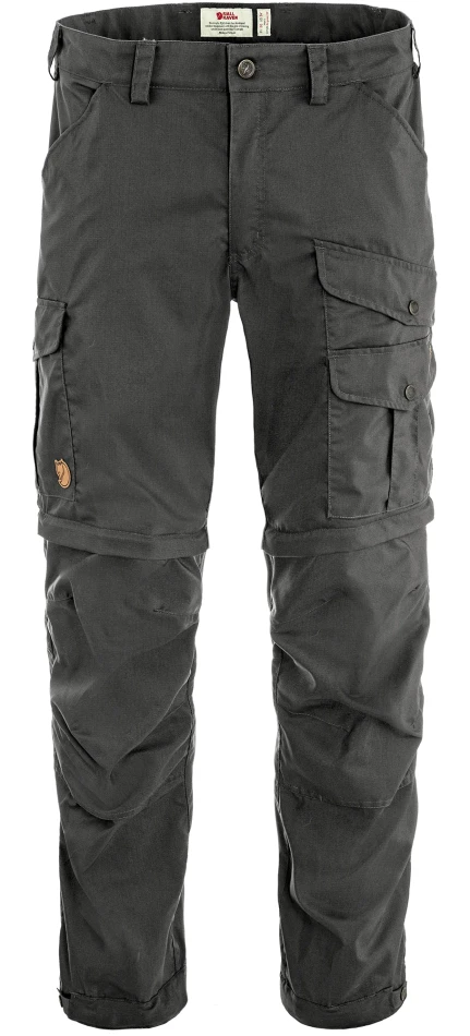 Fjallraven Vidda Pro Lite Zip-off Trousers, kolor: 030 - Dark Grey - 1