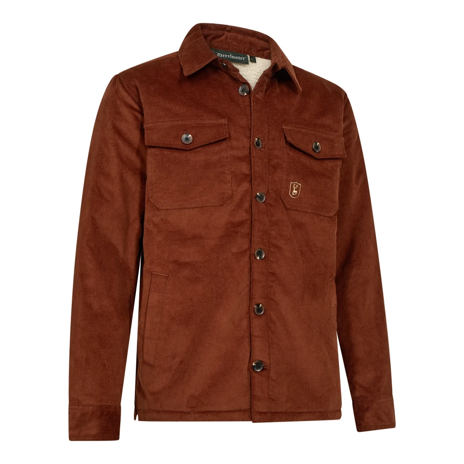 Lined Corduroy Jacket, kolor: 602 - Rustleaf - 1