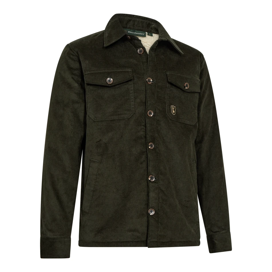 Lined Corduroy Jacket, kolor: 393 - Timber - 1