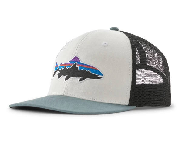 Fitz Roy Trout Trucker Hat, kolor: WBSA - White w/Blue Sage - 1