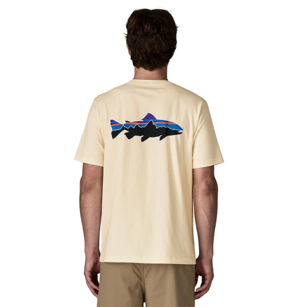 Fitz Roy Trout T-shirt, kolor: Undyed Natural 2