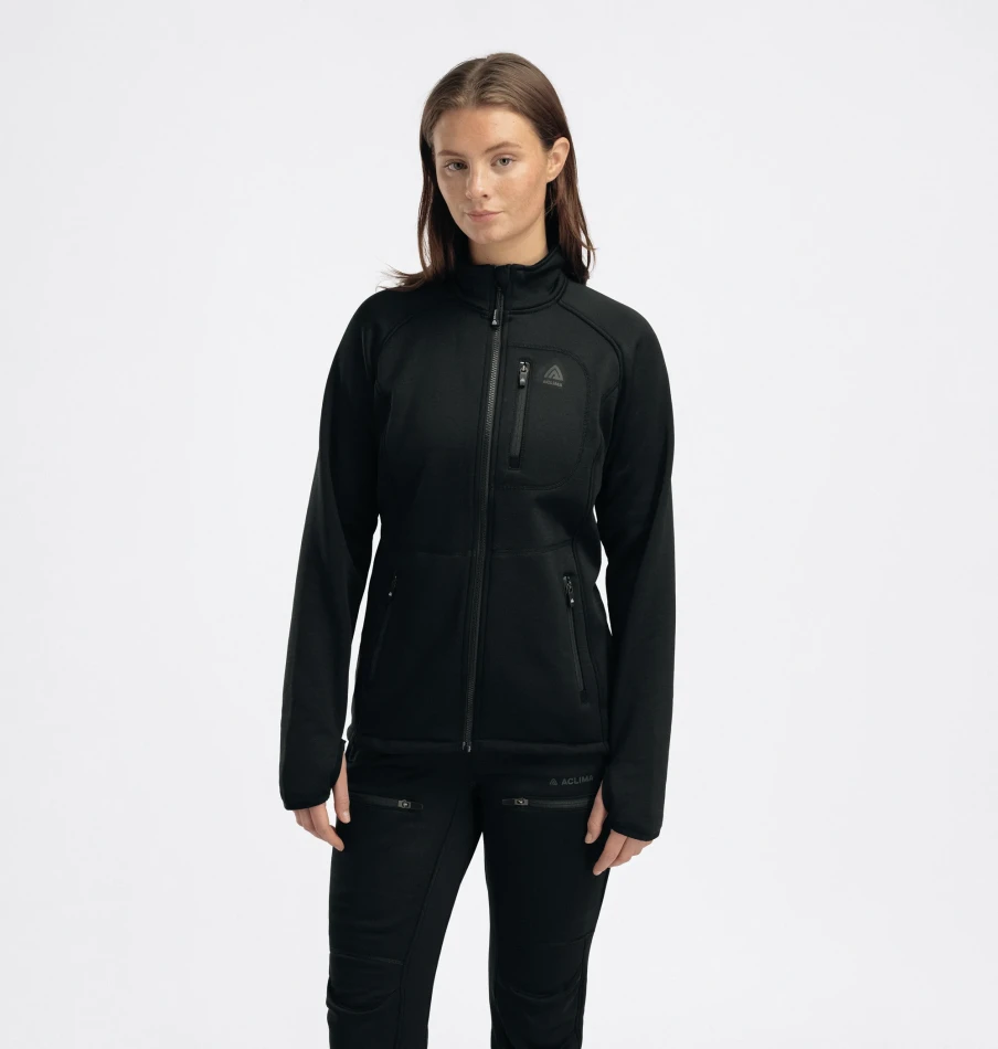 Aclima WoolShell Jacket W, kolor: 123 - Jet Black