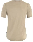 Fjallraven Hoja Lugnt Wool T-shirt W, kolor: 118 - Fossil - 2
