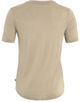 Fjallraven Hoja Lugnt Wool T-shirt W, kolor: 118 - Fossil - 2