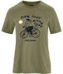 Fjallraven Hoja Ivag T-Shirt W, kolor: 620 - Green - 1