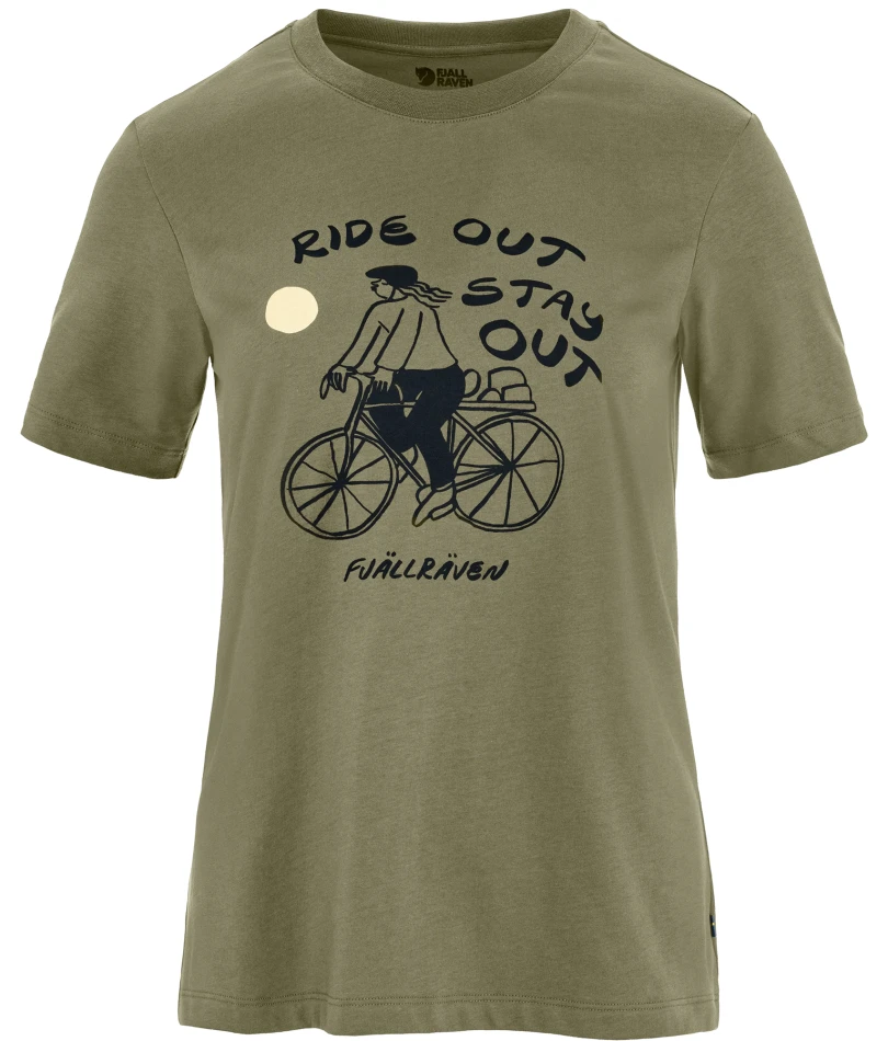 Fjallraven Hoja Ivag T-Shirt W, kolor: 620 - Green - 1
