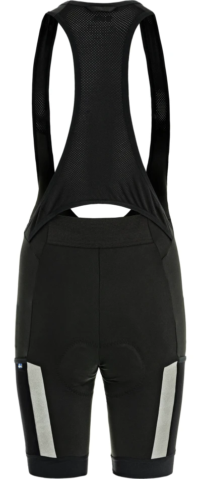 Fjallraven Hoja Bib Shorts W, kolor: 550 - Black