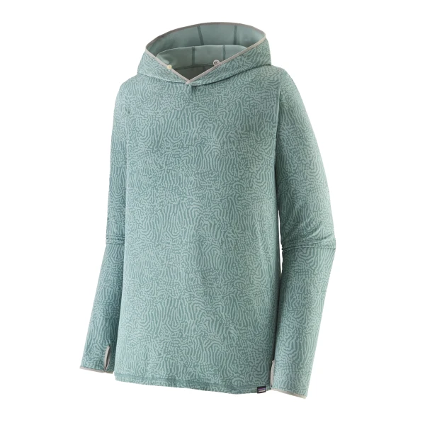 M's Tropic Comfort Natural Hoody, kolor: SERS - Sea Run Blue: Sage - 1