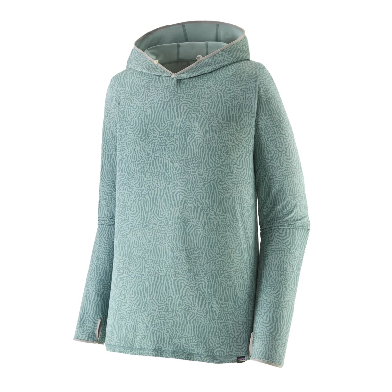 M's Tropic Comfort Natural Hoody, kolor: SERS - Sea Run Blue: Sage - 1