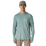 M's Tropic Comfort Natural Hoody, kolor: SERS - Sea Run Blue: Sage - 2