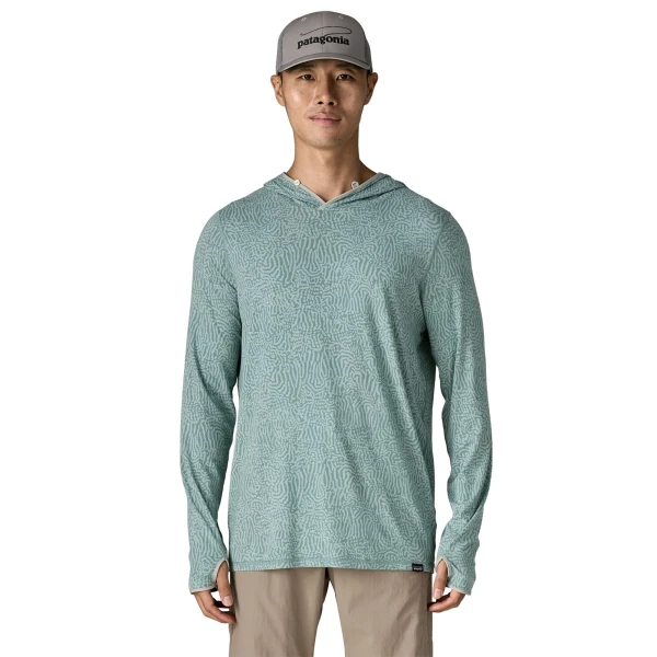M's Tropic Comfort Natural Hoody, kolor: SERS - Sea Run Blue: Sage - 2