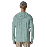 M's Tropic Comfort Natural Hoody, kolor: SERS - Sea Run Blue: Sage - 3