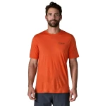 M's Capilene Cool Merino Blend Graphic Shirt, kolor: HHCO - Heritage Header:  Coal Orange - zdj poglądowe 1