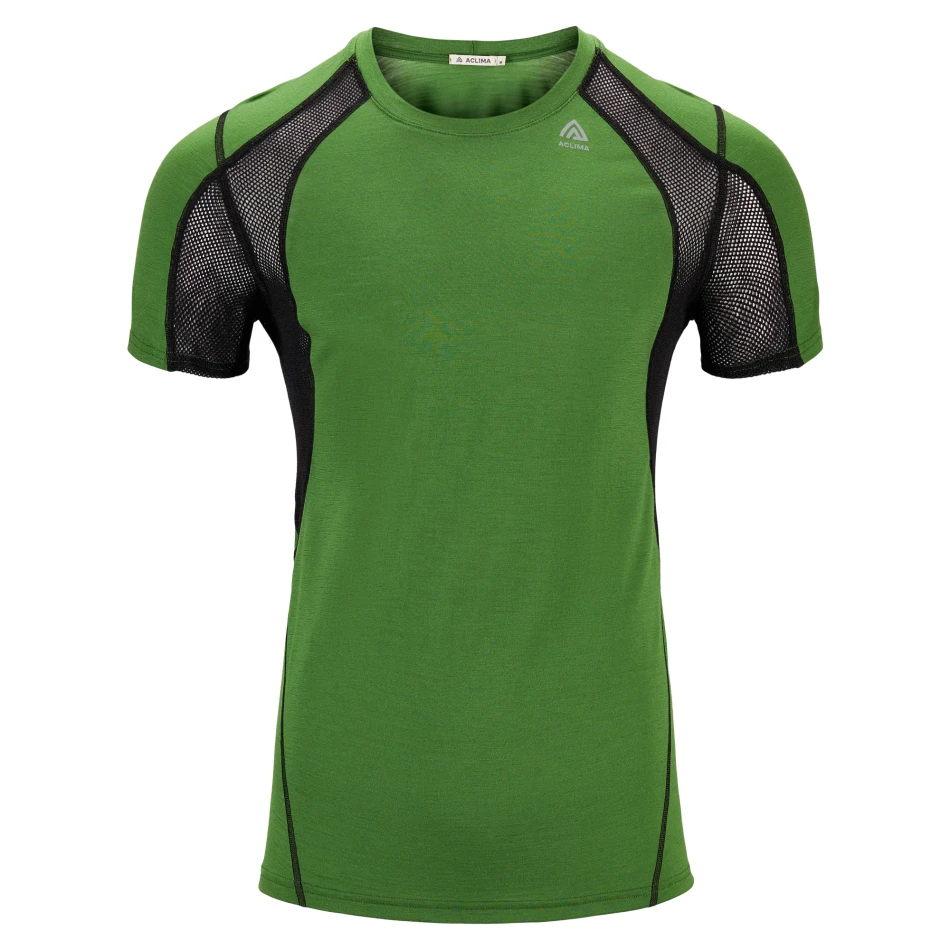 Aclima LightWool 140 Sports T-shirt M, kolor: 434 - Cactus/Jet Black