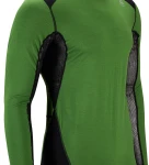 Aclima LightWool 140 Sportshirt M, kolor: 434 - Cactus/Jet Black