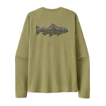 M's Long Sleeved Cap Cool Sun Shirt Fitz Roy Trout, kolor: GGNX - Gumtree Green: Light Gumtree Green X-Dye - 1