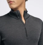 Aclima WarmWool Mockneck M, kolor: 74 - Marengo/Jet Black