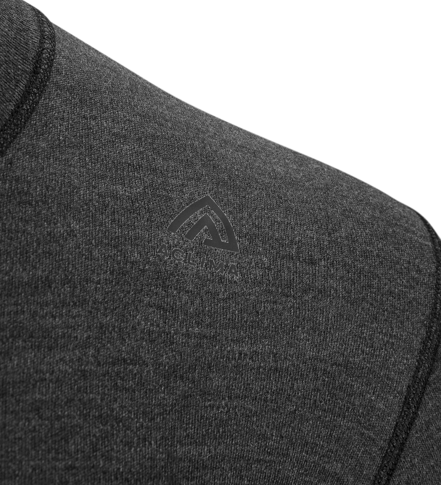 Aclima WarmWool Mockneck M, kolor: 74 - Marengo/Jet Black