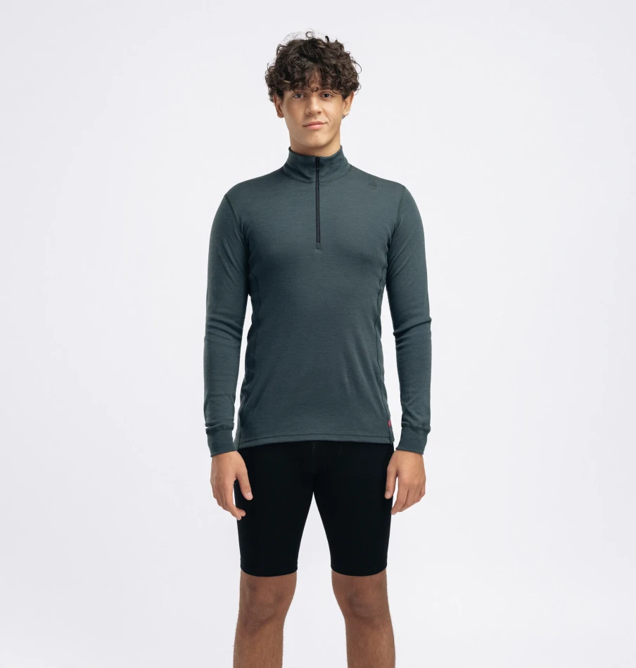 Aclima WarmWool Mockneck M, kolor: 343 - Green Gables