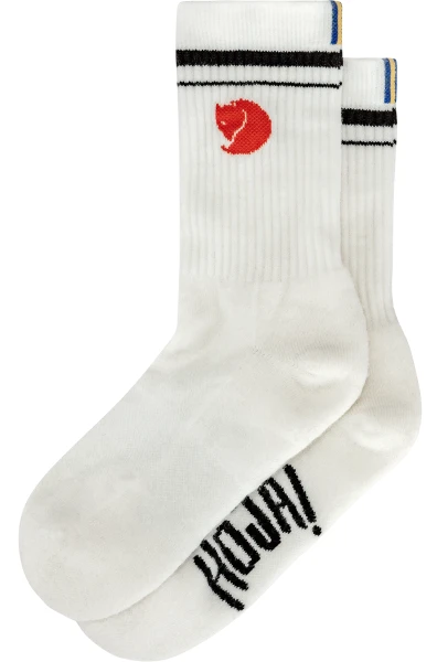 Fjallraven Hoja Socks, kolor: 111 - Eggshell - 1
