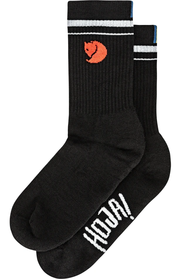 Fjallraven Hoja Socks, kolor: 550 - Black - 1