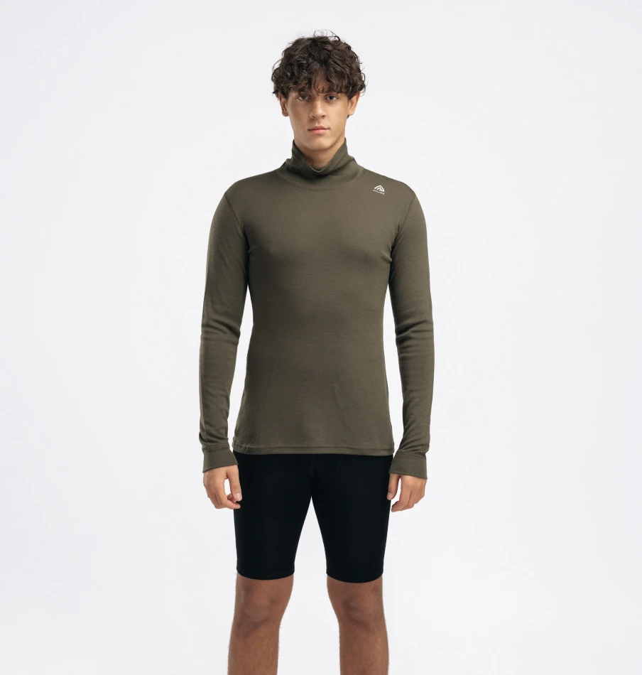 Aclima WarmWool Roll Neck M, kolor: 356 - Tarmac