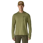 M's Long Sleeved Cap Cool Sun Hoody Fitz Roy Trout, kolor: CGBX: Caper Green Buckhorn Green X-Dye - 2