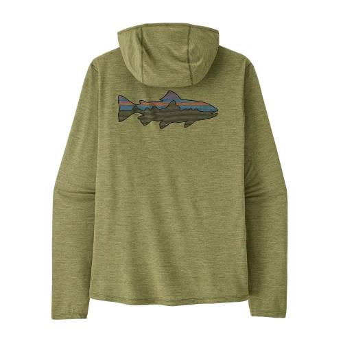 Patagonia Men's Long-Sleeved Cap Cool Sun Hoody - szybkoschnąca koszulka z kapturem - UPF40