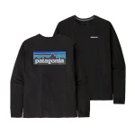 M's L/S P-6 Logo Responsibili-Tee, kolor: BLK -Black - 1