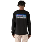 M's L/S P-6 Logo Responsibili-Tee, kolor: BLK -Black - 2
