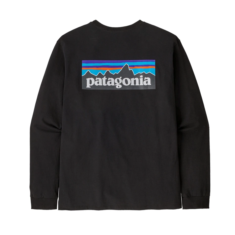 M's L/S P-6 Logo Responsibili-Tee, kolor: BLK -Black - 5
