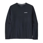 M's L/S P-6 Logo Responsibili-Tee, kolor: NENA New Navy - 1