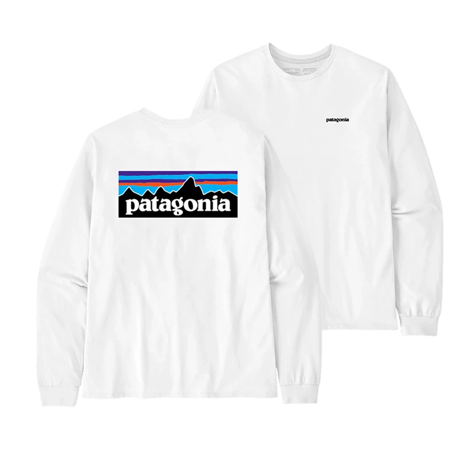 M's L/S P-6 Logo Responsibili-Tee, kolor: WHI - White - 1