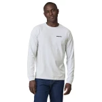 M's L/S P-6 Logo Responsibili-Tee, kolor: WHI - White - 7