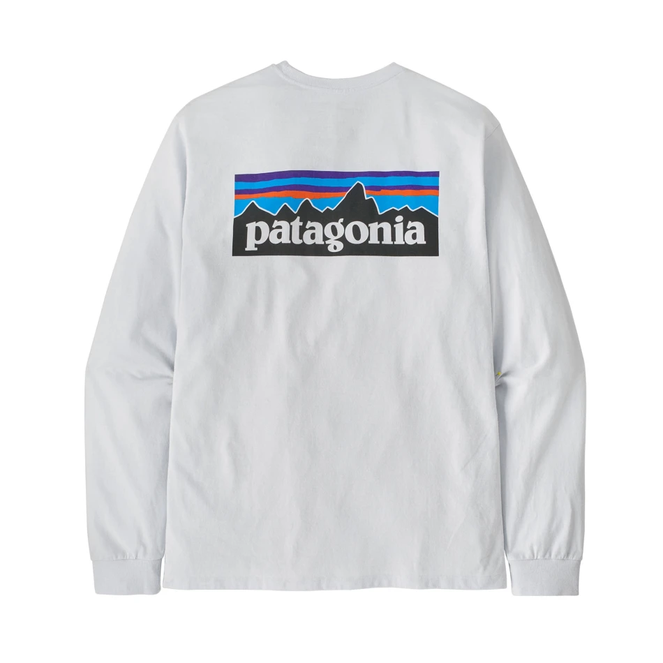 M's L/S P-6 Logo Responsibili-Tee, kolor: WHI - White - 4