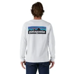 M's L/S P-6 Logo Responsibili-Tee, kolor: WHI - White - 2