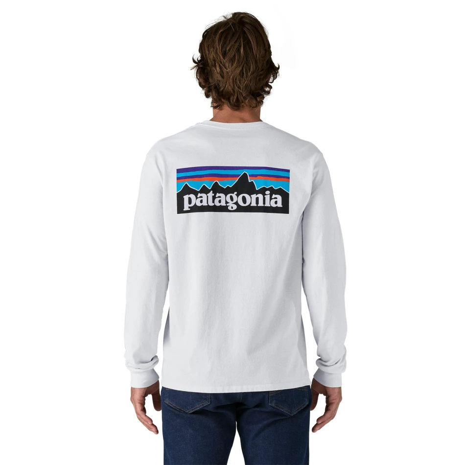 M's L/S P-6 Logo Responsibili-Tee, kolor: WHI - White - 2