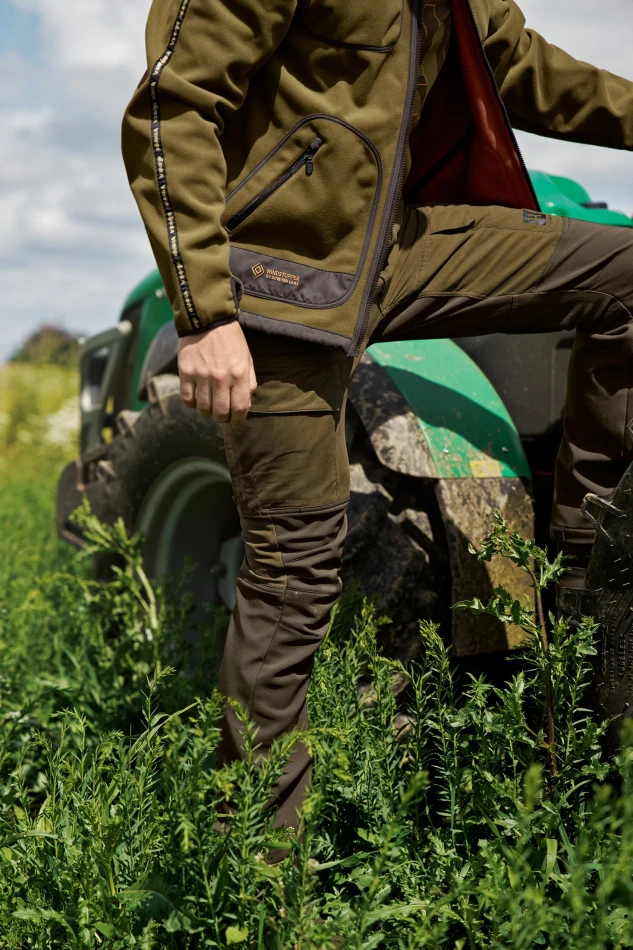 Harkila Scandinavian Trousers, kolor: Dark Olive/Willow Green
