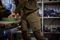 Harkila Scandinavian Trousers, kolor: Dark Olive/Willow Green