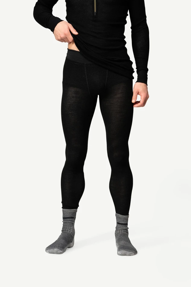 Devold Wool Mesh 190 Longs MAN, kolor: Caviar