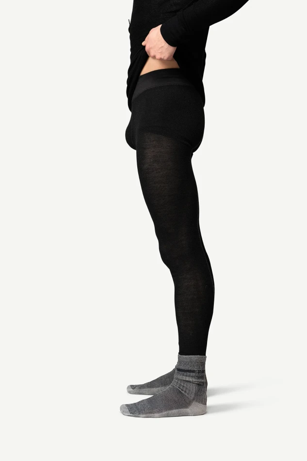 Devold Wool Mesh 190 Longs MAN, kolor: Caviar