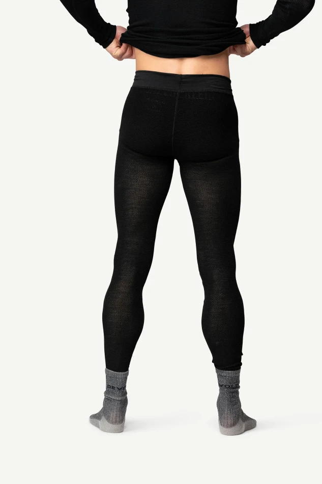 Devold Wool Mesh 190 Longs MAN, kolor: Caviar