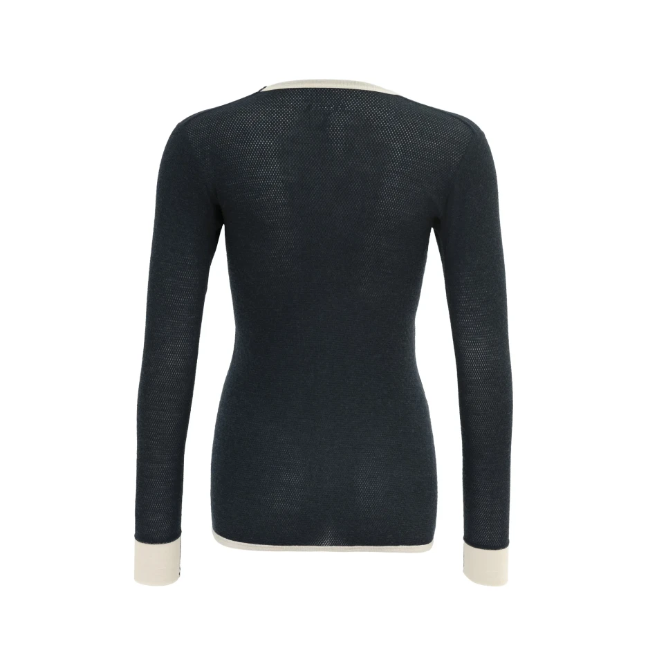 Devold Wool Mesh 190 Shirt WMN, kolor: Ink/Offwhite