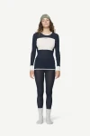Devold Wool Mesh 190 Shirt WMN, kolor: Ink/Offwhite