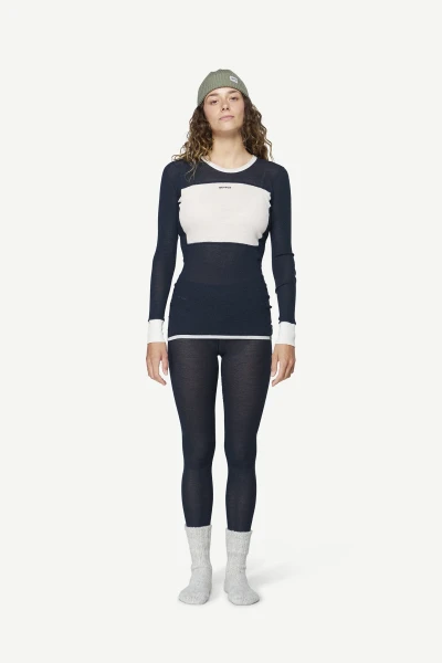 Devold Wool Mesh 190 Shirt WMN, kolor: Ink/Offwhite