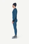 Devold Wool Mesh 190 Zip Neck MAN, kolor: Flood/Caviar